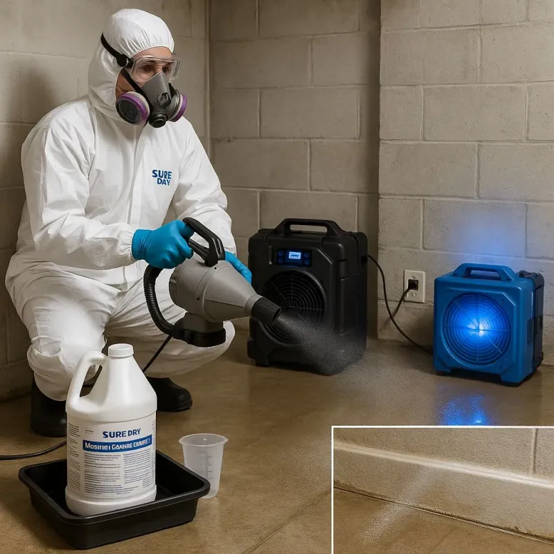 Sanitization and Odor Removal process in Winchester, OH
