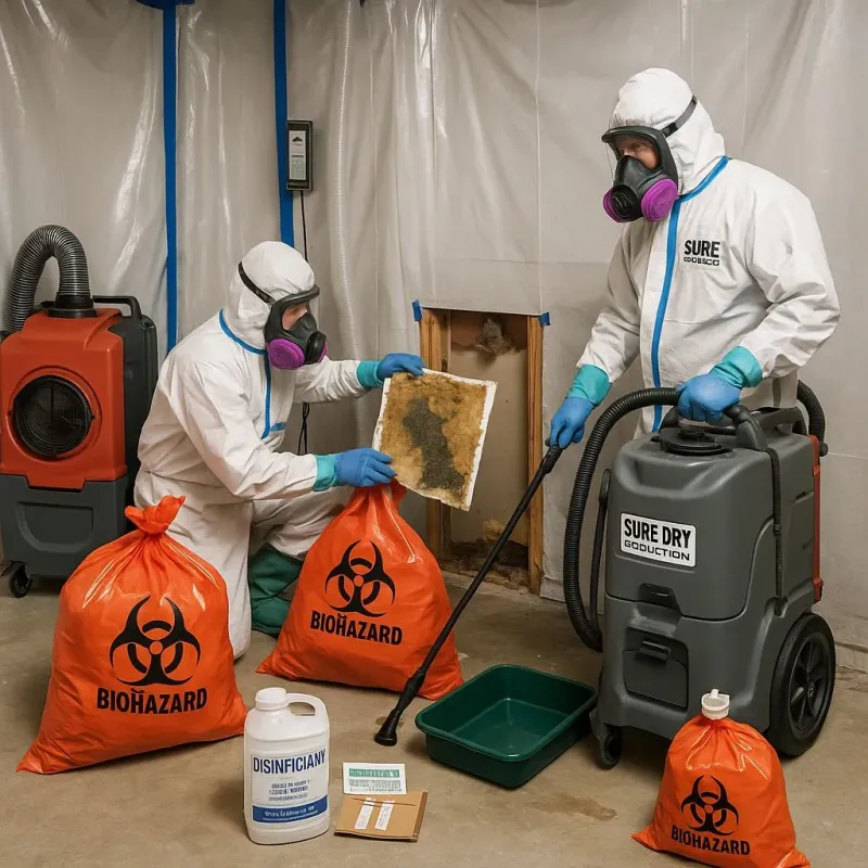 Contaminated Water Handling Protocols process in Winchester, OH