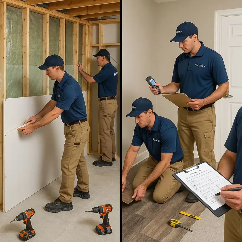 Repairs and Reconstruction process in Winchester, OH